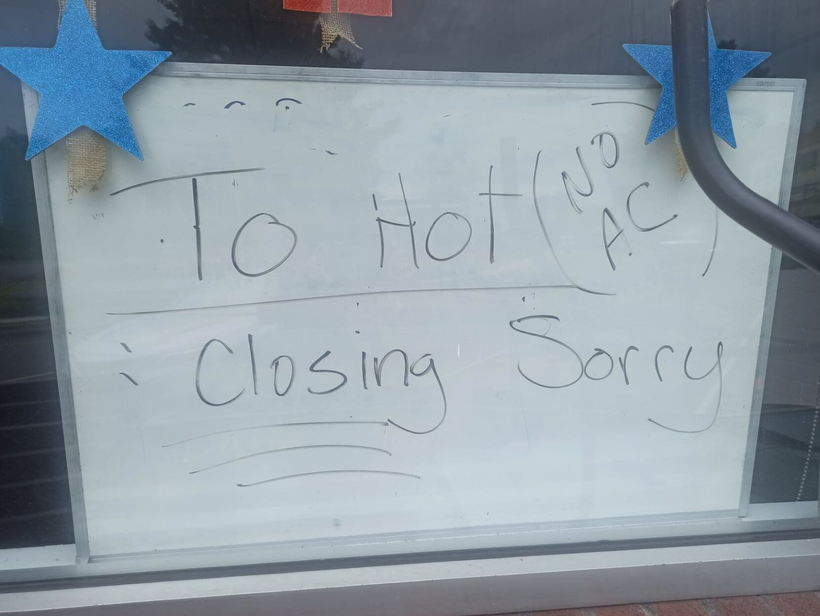 closed joe's dinner